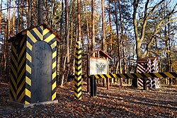 Polski: Bukowina - Rekonstrukcja przejścia granicznego z czasów zaborów carskiej Rosji i Austro-Węgier English: Bukowina - reconnstrion of border checkpoint from tzarist Russia and Austria-Hungary days