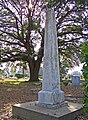 Burial site in Greenwood Cemetery, Jackson