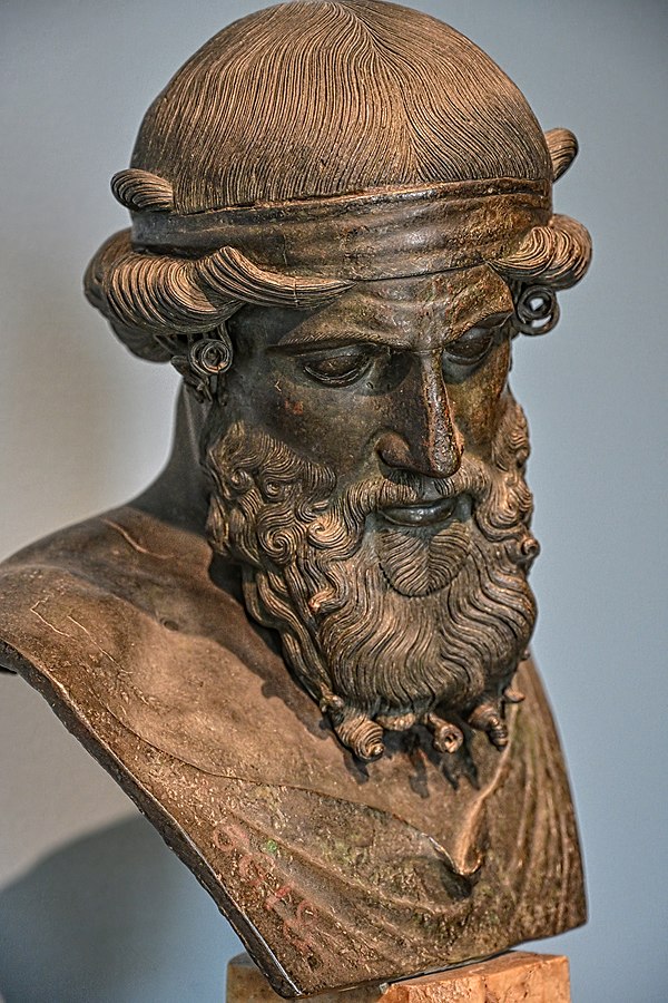 Bronze Bust of Priapus, Roman 100 BC found in the Villa di Papiri in Herculaneum