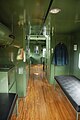 English: C&O Caboose 3168, from 1968, at C&O Railway Heritage Center in Clifton Forge, Virginia: interior.