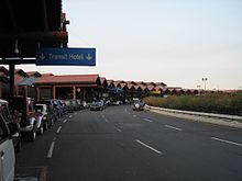 Anfahrtsstraße zum Terminal 2