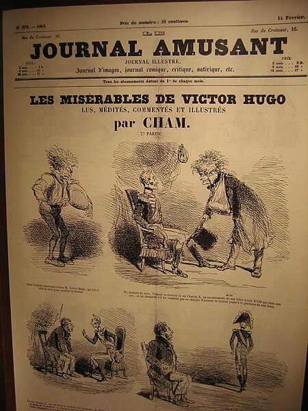 File:CHAM et Les Misérables de Victor Hugo.JPG