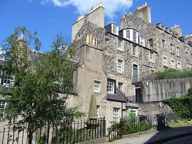 Georgian houses, Calton Hill, Edinburgh.
