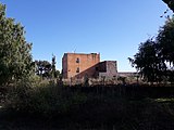 Can Comes, ara centre d'interpretació del parc agrari. Quan hi vaig anar estava tancat (sigui per la pandèmia o sigui perquè era diumenge a la tarda) i les fotos són totes de lluny.