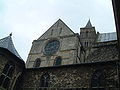 Picture taken from yard of Canterbury Cathedral