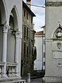 Gothic architecture in Koper.