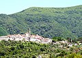 Panorama di Caprigliola, Aulla, Toscana, Italia