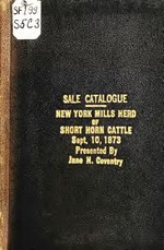 Thumbnail for File:Catalogue of the entire herd of pure-bred shorthorns ... sold at public auction ... Sept. 10, 1873 (IA cu31924003044454).pdf