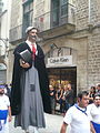 Català: Cavalcada de gegants de les festes de la Mercè del 2008, al tram del carrer Cardenal Casañas, carrer del Pi, carrer Canuda i la Rambla