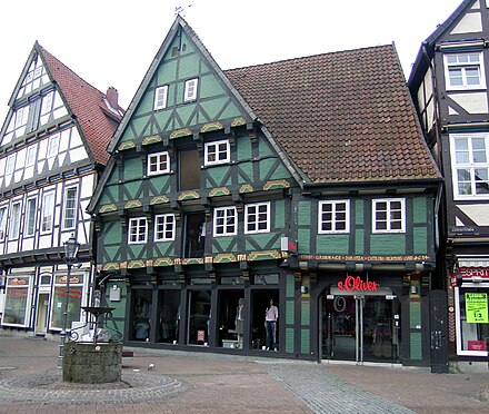 Celle's oldest house, built in 1526