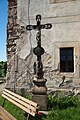 Čeština: Hřbitovní kříž v Želetavě, okr. Třebíč. English: Cemetery cross in Želetava, Třebíč District.