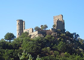 A Château de Grimaud cikk illusztráló képe