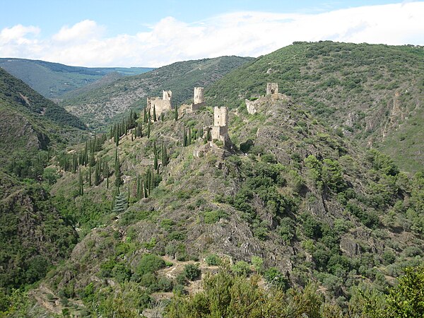 12 septembre — Châteaux de Lastours Photograph: Gi.bareau (CC BY-SA-4.0)