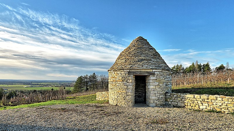 File:Champagne-sur-Loue, la caborde de la vigne conservatoire.jpg