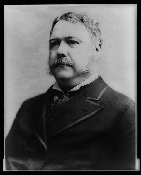 File:Chester A. Arthur, President of the United States LCCN96524270.tif