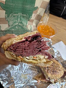 One of the most famous sandwiches at Sam LaGrassa