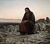 Christ in the Desert, 1872 Christ in the Wilderness - Ivan Kramskoy - Google Cultural Institute.jpg