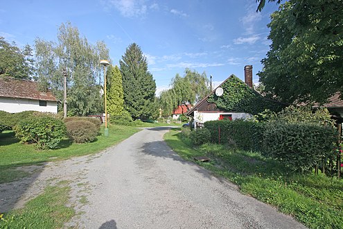 Maisons à Chrtníky.