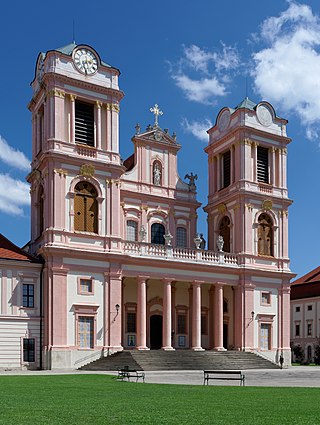 Facade of the Göttweig Abbey church