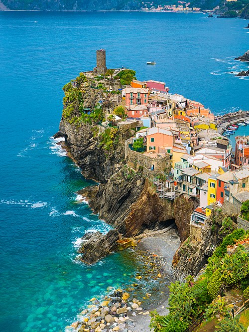 A view of Cinque Terre