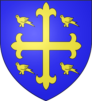 Attributed coat of arms of King Edmund Ironsid...