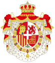 Coat of Arms of King Amadeo of Spain (1871-1873).svg