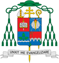 Coat of arms Juan Callanta Sison as Archbishop of Nueva Segovia.svg