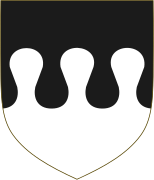 Coat of arms of the Fregoso family, one of the most influential dynasties in the history of the republic. Coat of arms of the Fregoso Family.svg