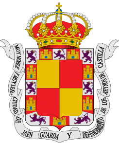 Coat of arms of the city of Jaén, Spain.svg