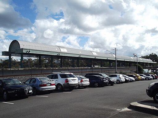 Coomera Railway Station, Queensland, July 2012