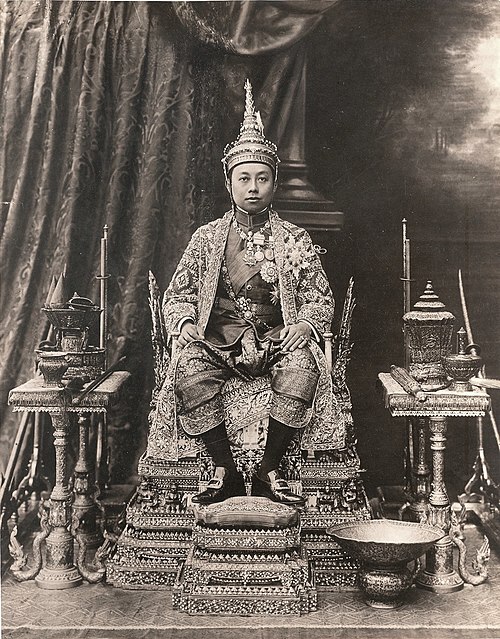 King Vajiravudh's coronation portrait, 1911