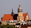 Corpus Christi church in Kraków, view from the Wawel Hill