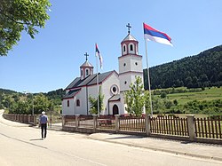 Orthodox church in Drinić