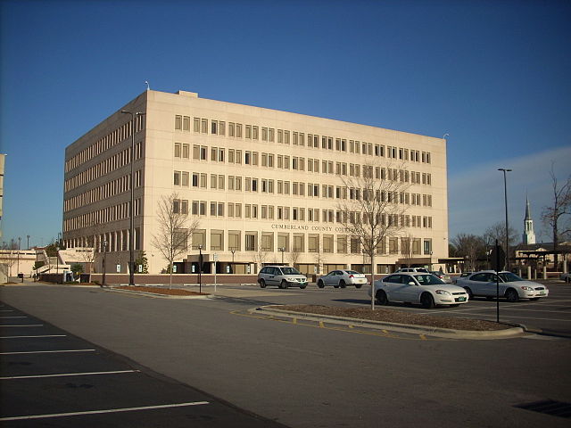 Cumberland County Courthouse in Fayetteville
