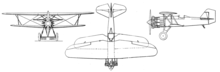 Curtiss F6C-4 3-view drawing from L'Aeronautique October,1927 Curtiss F6C-4 3-view L'Aeronautique October,1927.png