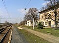 Čeština: Nádraží v Dřísech English: Railway station in Dřísy village, Czech Republic