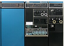 DEC PDP-10 (from ca. 1970 named decsystem-10) mainframe computer system, 1970s (edited, white background).jpg