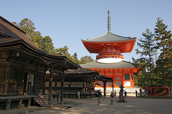 Danjō garan of Kongōbu-ji, the Shingon head temple in Mount Kōya