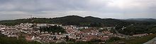 Panoramablick von der Burg von Aracena aus