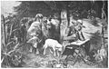Die Gartenlaube (1884) b 576.jpg In’s Studium vertieft Nach dem Oelgemälde von Max Lebling