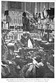 Die Gartenlaube (1888) b 197.jpg Kaiser Wilhelm auf dem Paradebette im Dom zu Berlin am Morgen des 12. März 1888 (S)