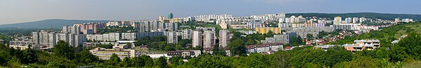 Panel buildings in Bratislava