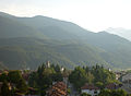 Overview of Dobrinishte, Blagoevgrad Province, Bulgaria