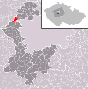 Locatie van Dobrovíz