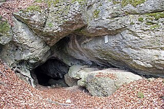 Entrance portal of the doctor's cave