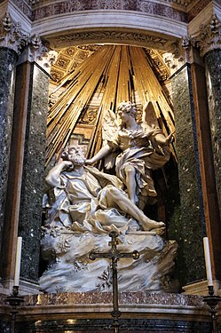 Den helige Josefs dröm av Domenico Guidi.