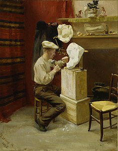 Emil Wikström koe balumaxo koe Paris, 1892