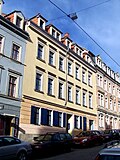 Apartment building in closed development