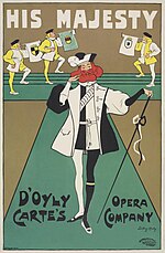 Thumbnail for File:Dudley Hardy - Poster for His Majesty.jpg