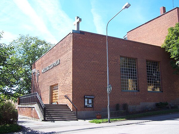 Möllebacken Church in Karlskrona.